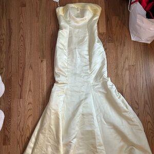 Unique Yellow Gown